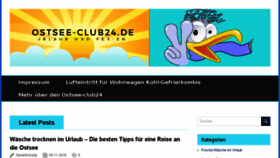 What Ostsee-club24.de website looked like in 2017 (6 years ago)