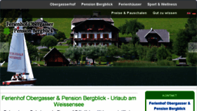 What Obergasser.at website looked like in 2017 (6 years ago)