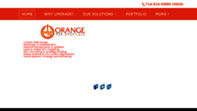What Orangewebgroup.com website looked like in 2017 (6 years ago)