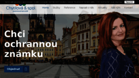What Ochranne-znamky.net website looked like in 2017 (6 years ago)