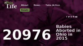 What Ohiolife.org website looked like in 2017 (6 years ago)