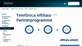 What O2affiliates.de website looked like in 2017 (6 years ago)