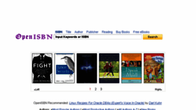 What Openisbn.com website looked like in 2017 (6 years ago)