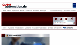 What Openautomation.de website looked like in 2017 (6 years ago)