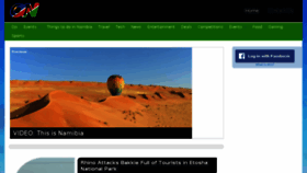 What Ournamibia.com website looked like in 2017 (6 years ago)
