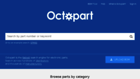 What Octopart.com website looked like in 2017 (6 years ago)