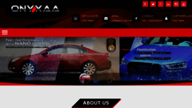What Onyxaa.com website looked like in 2017 (6 years ago)