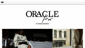 What Oraclefox.com website looked like in 2017 (6 years ago)