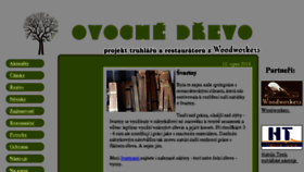 What Ovocne-drevo.cz website looked like in 2017 (6 years ago)