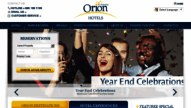 What Orion-hotels.co.za website looked like in 2017 (6 years ago)