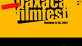 What Oaxacafilmfest.com website looked like in 2017 (6 years ago)