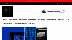 What Onedigital.mx website looked like in 2017 (6 years ago)