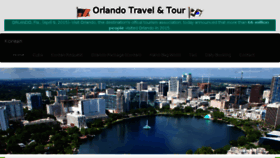 What Orlandotour.com website looked like in 2017 (6 years ago)