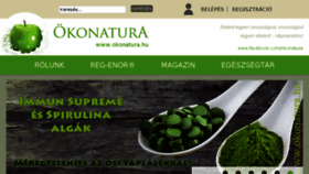 What Okonatura.hu website looked like in 2017 (6 years ago)