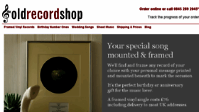 What Old-record-shop.co.uk website looked like in 2017 (6 years ago)
