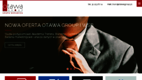 What Otawagroup.pl website looked like in 2017 (6 years ago)