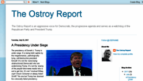 What Ostroyreport.com website looked like in 2017 (6 years ago)