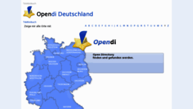 What Opendi.de website looked like in 2017 (6 years ago)