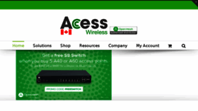 What Open-mesh.ca website looked like in 2017 (6 years ago)