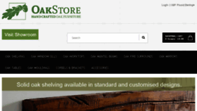 What Oakstoredirect.com website looked like in 2017 (7 years ago)
