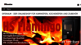 What Ofenalm.de website looked like in 2017 (6 years ago)