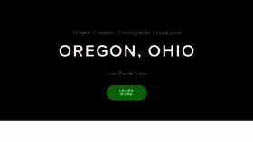 What Oregonohio.com website looked like in 2017 (6 years ago)