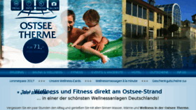 What Ostseetherme.de website looked like in 2017 (6 years ago)