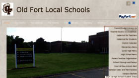 What Old-fort.k12.oh.us website looked like in 2017 (6 years ago)