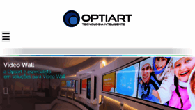What Optiart.com.br website looked like in 2017 (6 years ago)