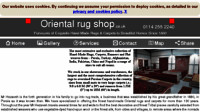 What Orientalrugshop.co.uk website looked like in 2017 (6 years ago)