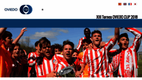 What Oviedocup.es website looked like in 2017 (6 years ago)