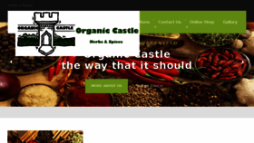 What Organic-castle.com website looked like in 2017 (6 years ago)