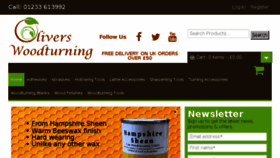 What Oliverswoodturning.co.uk website looked like in 2017 (6 years ago)