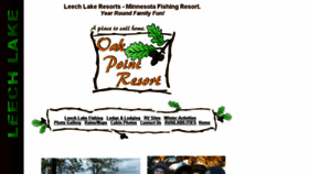 What Oakpointresort.com website looked like in 2017 (6 years ago)