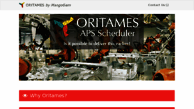 What Oritames.com website looked like in 2017 (6 years ago)