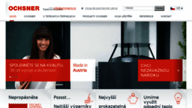 What Ochsnercz.cz website looked like in 2017 (6 years ago)