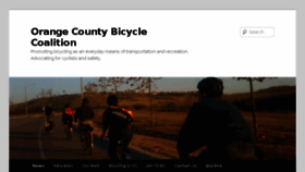 What Ocbike.org website looked like in 2017 (6 years ago)
