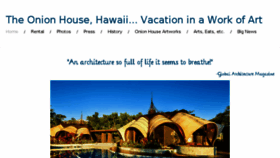 What Onionhousehawaii.com website looked like in 2017 (6 years ago)