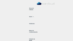 What Overcloud.pt website looked like in 2017 (6 years ago)