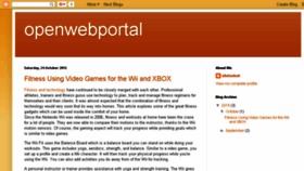 What Openwebportal.com website looked like in 2017 (6 years ago)