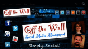 What Offthewallsocial.com website looked like in 2017 (6 years ago)