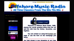 What Offshoremusicradio.com website looked like in 2017 (6 years ago)
