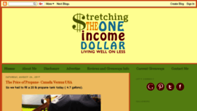 What Oneincomedollar.com website looked like in 2017 (6 years ago)