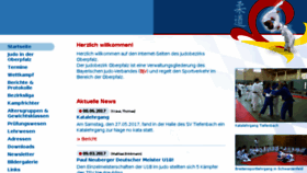 What Oberpfalzjudo.de website looked like in 2017 (6 years ago)