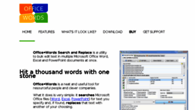 What Office-words.com website looked like in 2017 (6 years ago)
