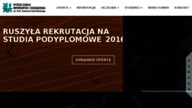 What Owsiiz.edu.pl website looked like in 2017 (6 years ago)