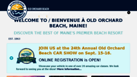 What Oldorchardbeachmaine.com website looked like in 2017 (6 years ago)