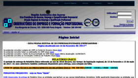 What Oefp.azores.gov.pt website looked like in 2017 (6 years ago)