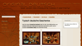 What Original-deutsch.de website looked like in 2017 (6 years ago)