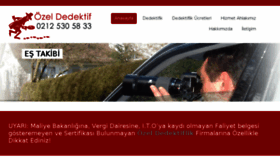 What Ozel-dedektif.com website looked like in 2017 (6 years ago)